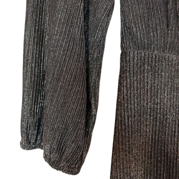 Sugarlips Women's Marly Shimmer Abelia Hi Low Wrap Dress size Small - Picture 10 of 16